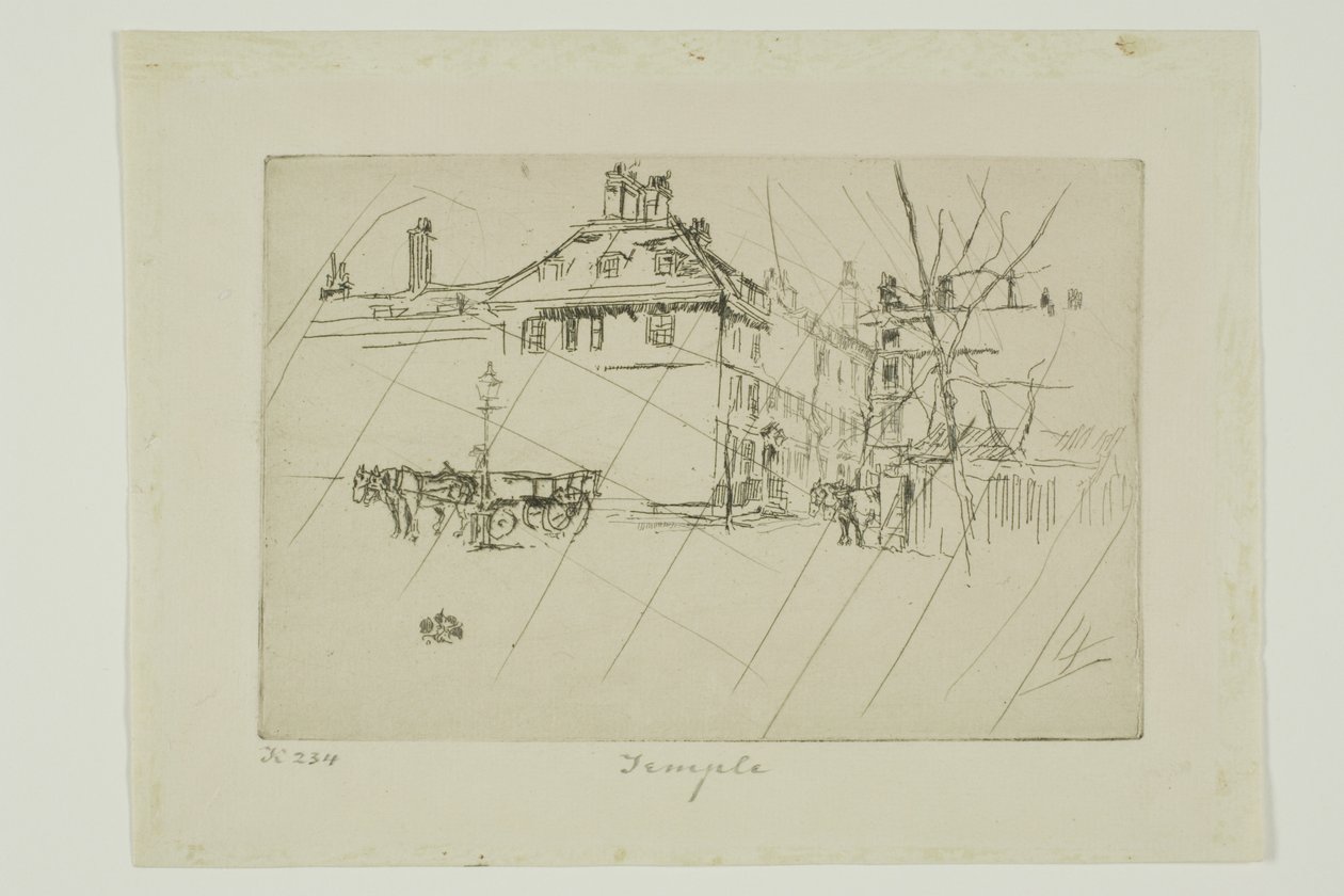 Świątynia autorstwa James Abbott McNeill Whistler