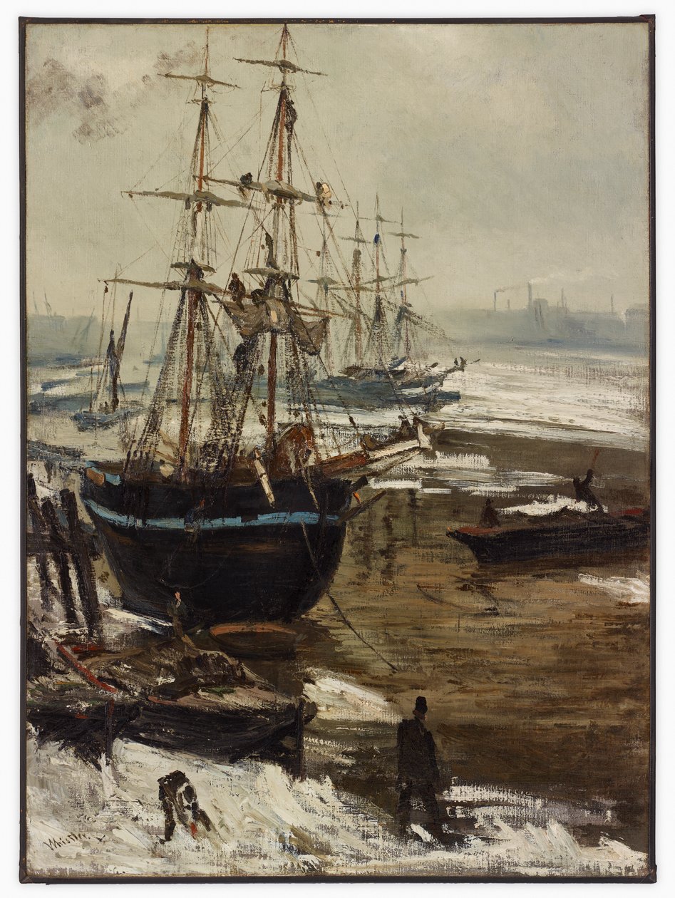 Tamiza w lodzie autorstwa James Abbott McNeill Whistler