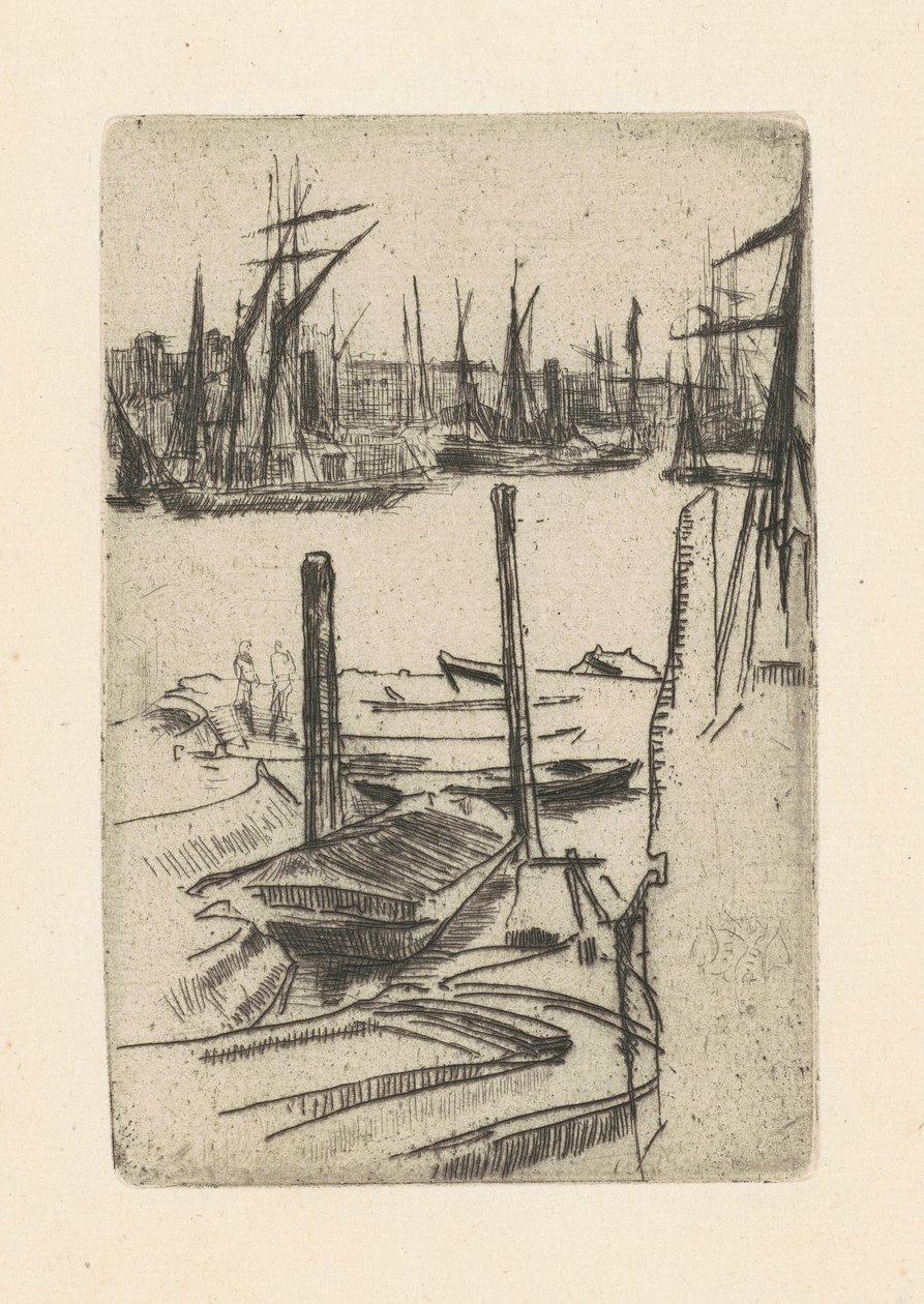 Mały Basen autorstwa James Abbott McNeill Whistler