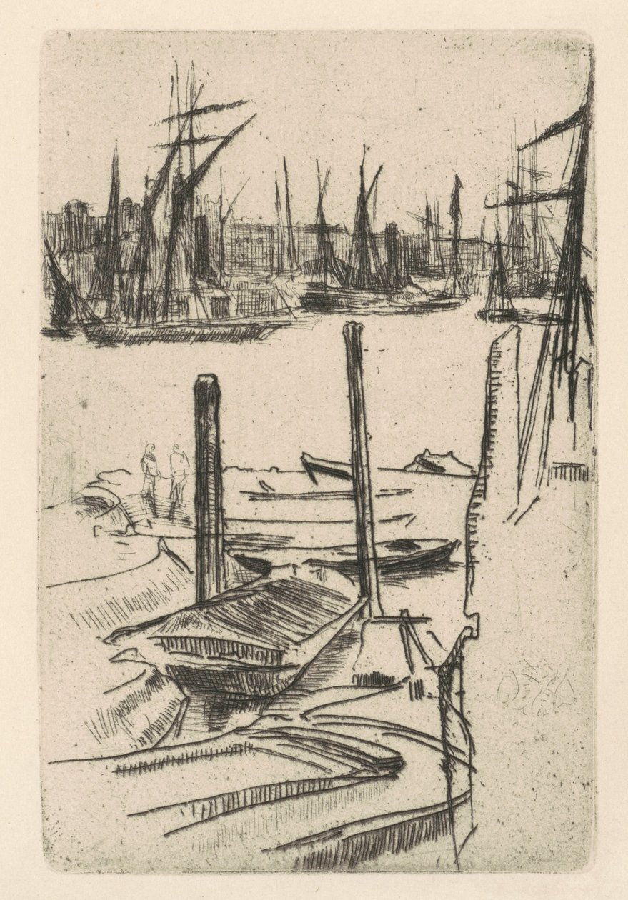 Mały Basen autorstwa James Abbott McNeill Whistler