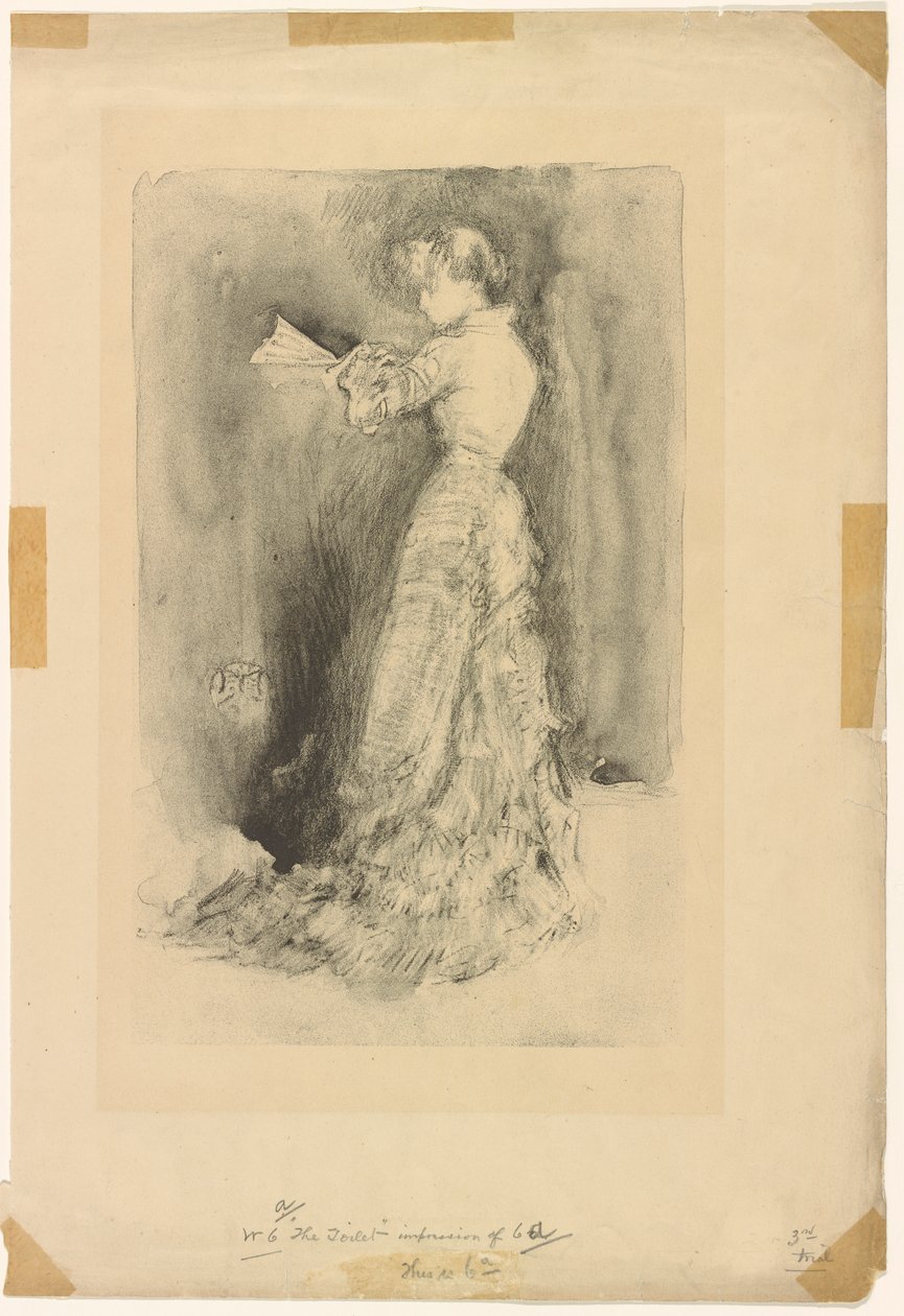 Toaleta autorstwa James Abbott McNeill Whistler