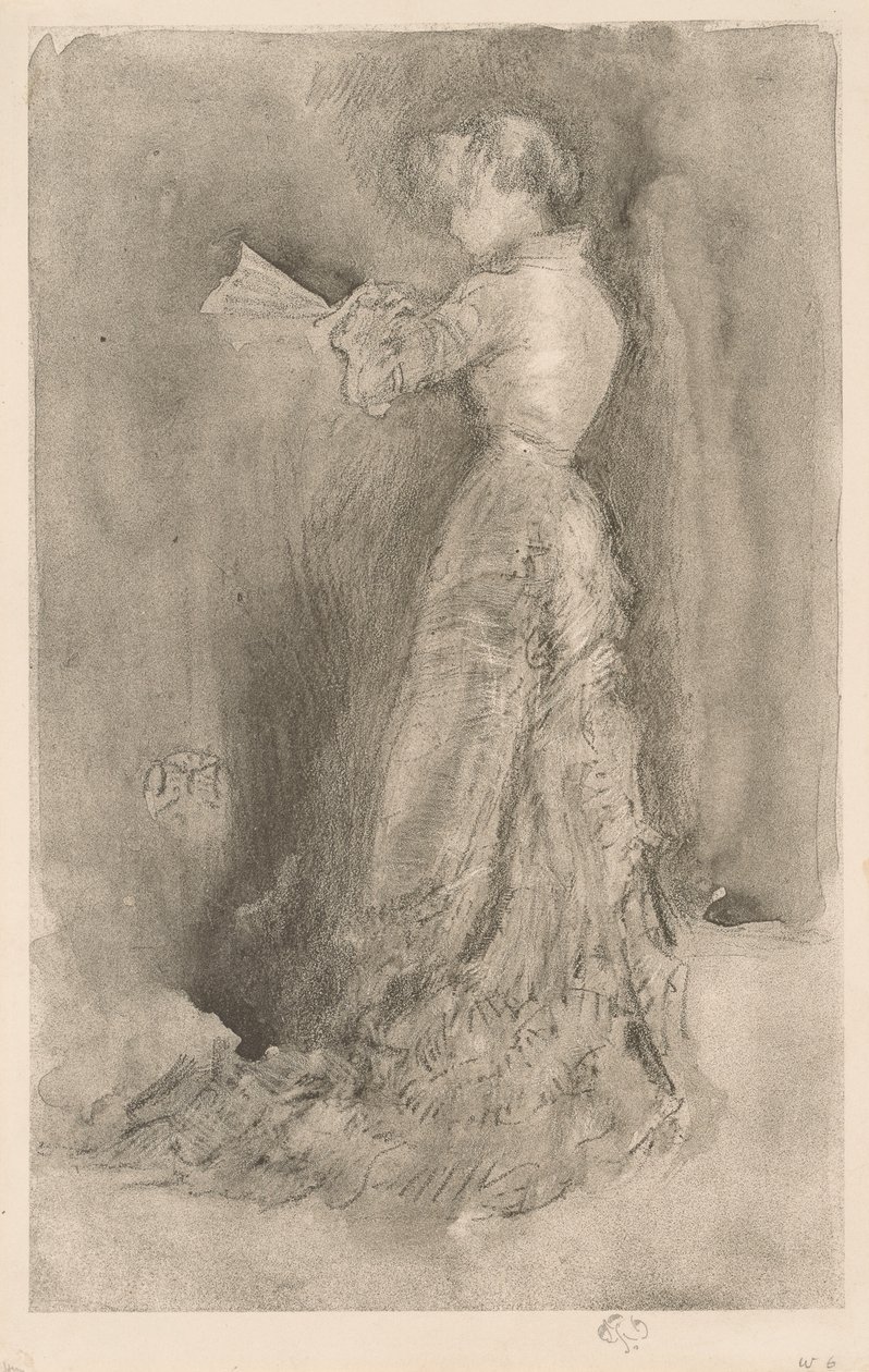 Toaleta autorstwa James McNeill Whistler
