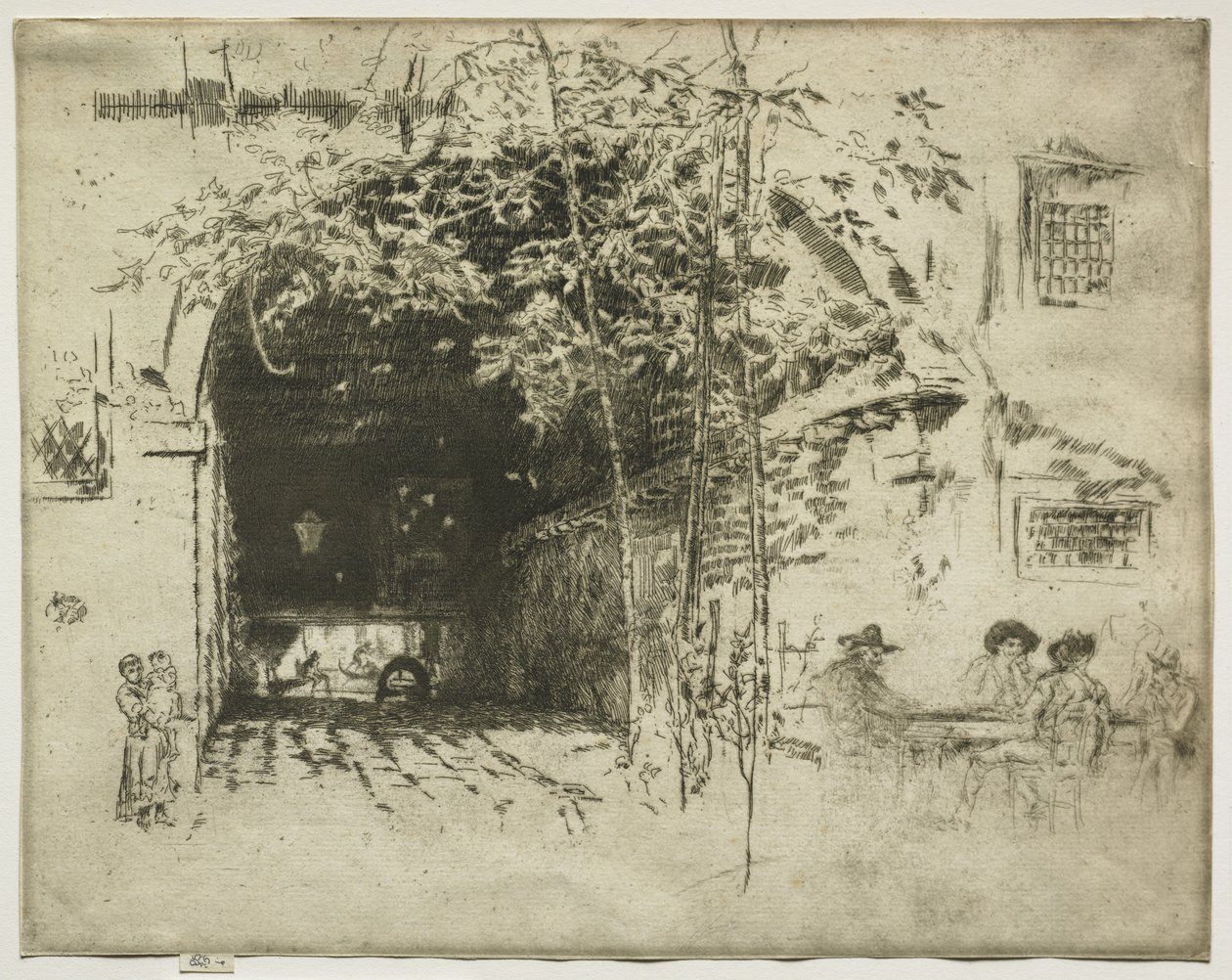Prom „The Traghetto” autorstwa James McNeill Whistler