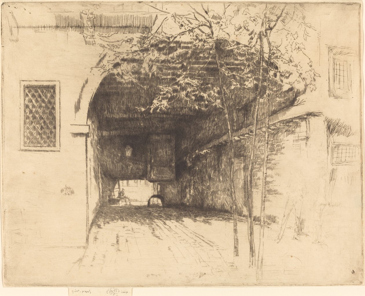 Prom, nr I autorstwa James Abbott McNeill Whistler