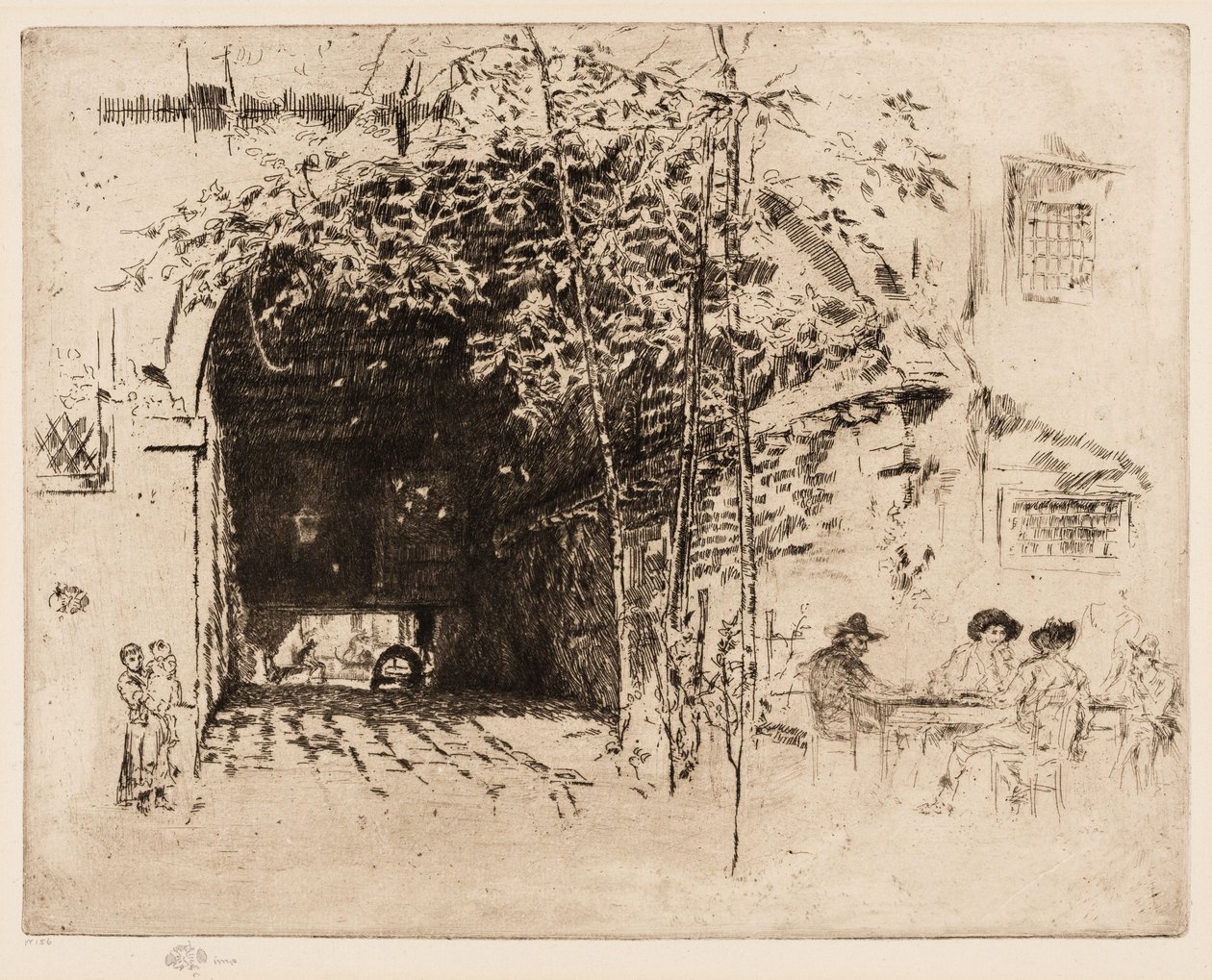 Prom nr 2 autorstwa James Abbott McNeill Whistler