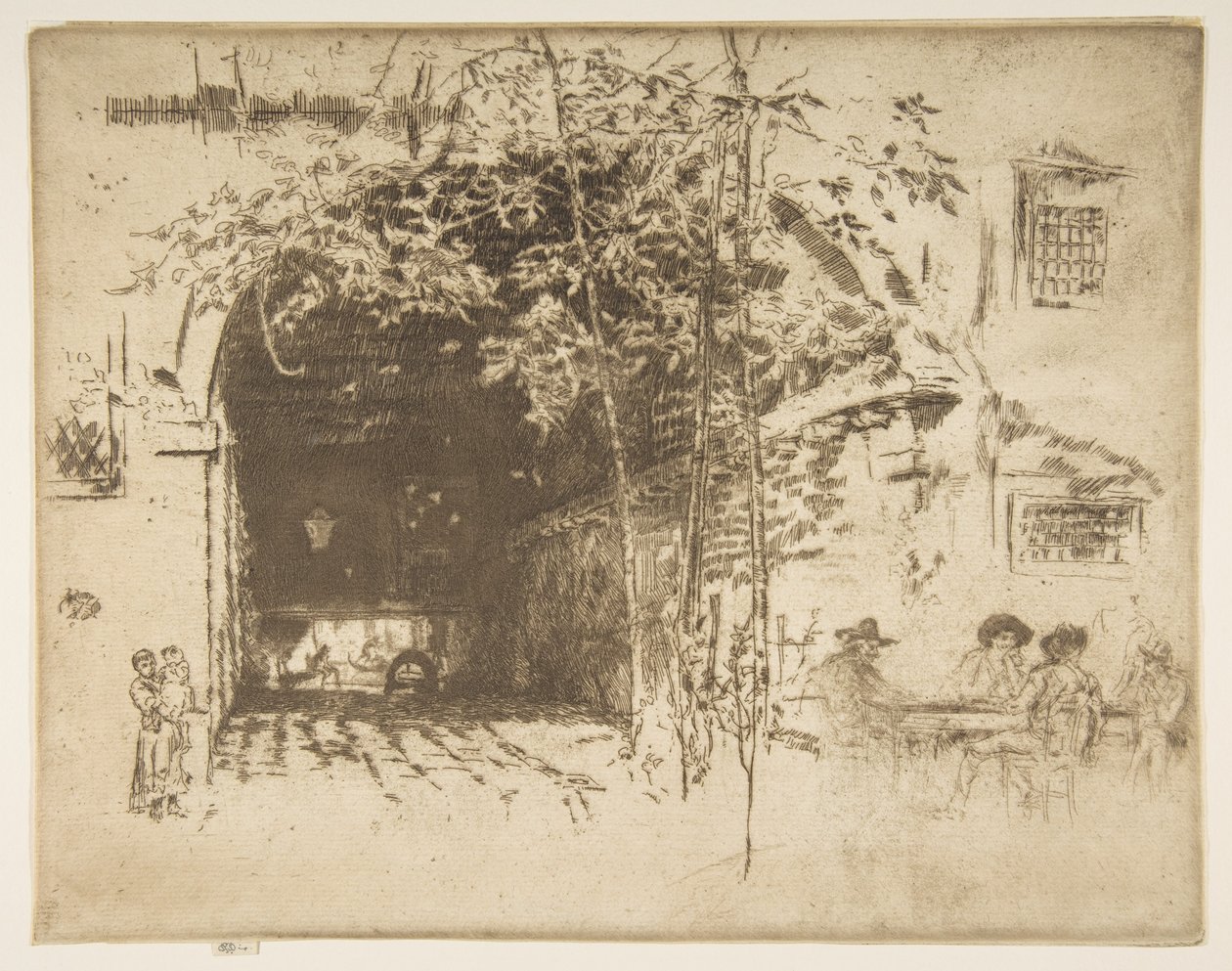 Traghetto, nr 2 autorstwa James McNeill Whistler