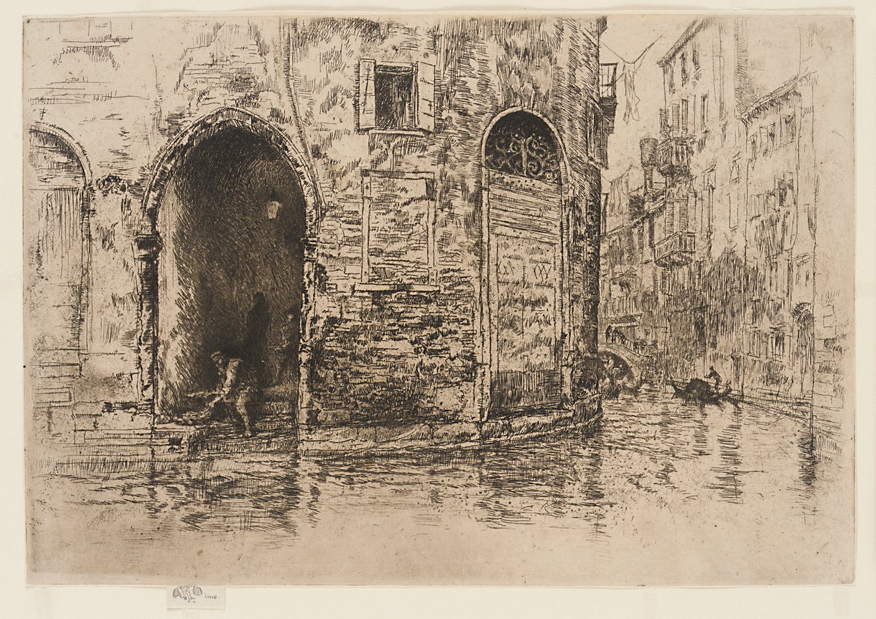 Dwoje drzwi autorstwa James Abbott McNeill Whistler