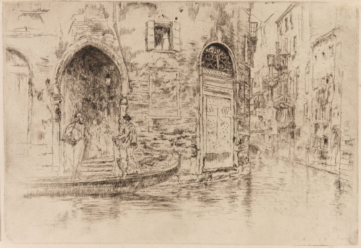 Dwoje drzwi autorstwa James Abbott McNeill Whistler