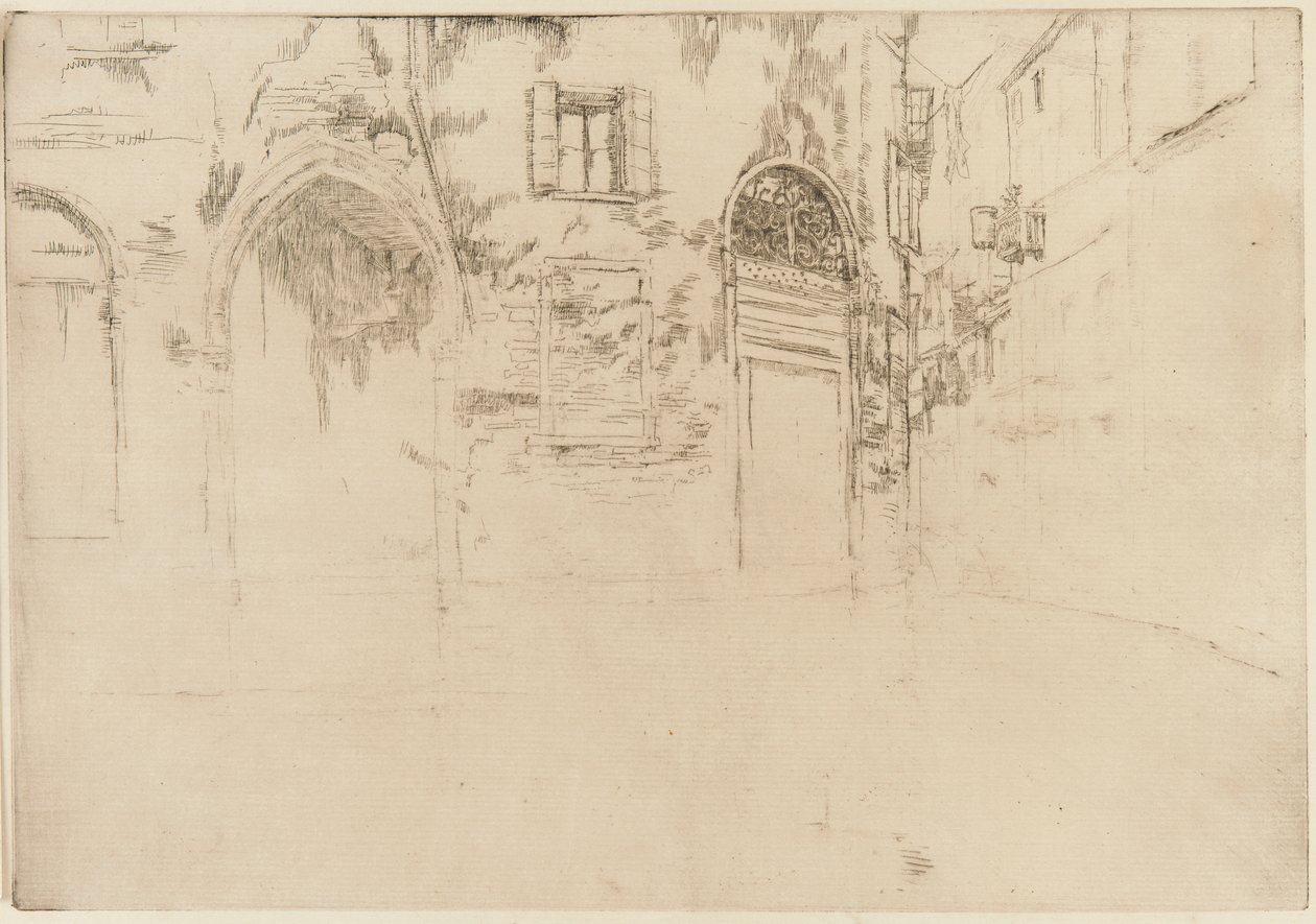 Dwoje drzwi autorstwa James Abbott McNeill Whistler