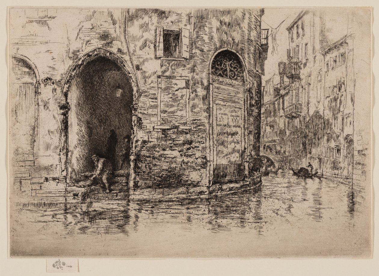 Dwoje drzwi autorstwa James Abbott McNeill Whistler