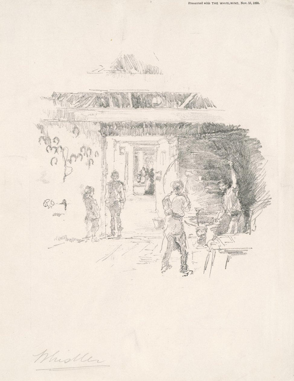 Tyglarz autorstwa James Abbott McNeill Whistler