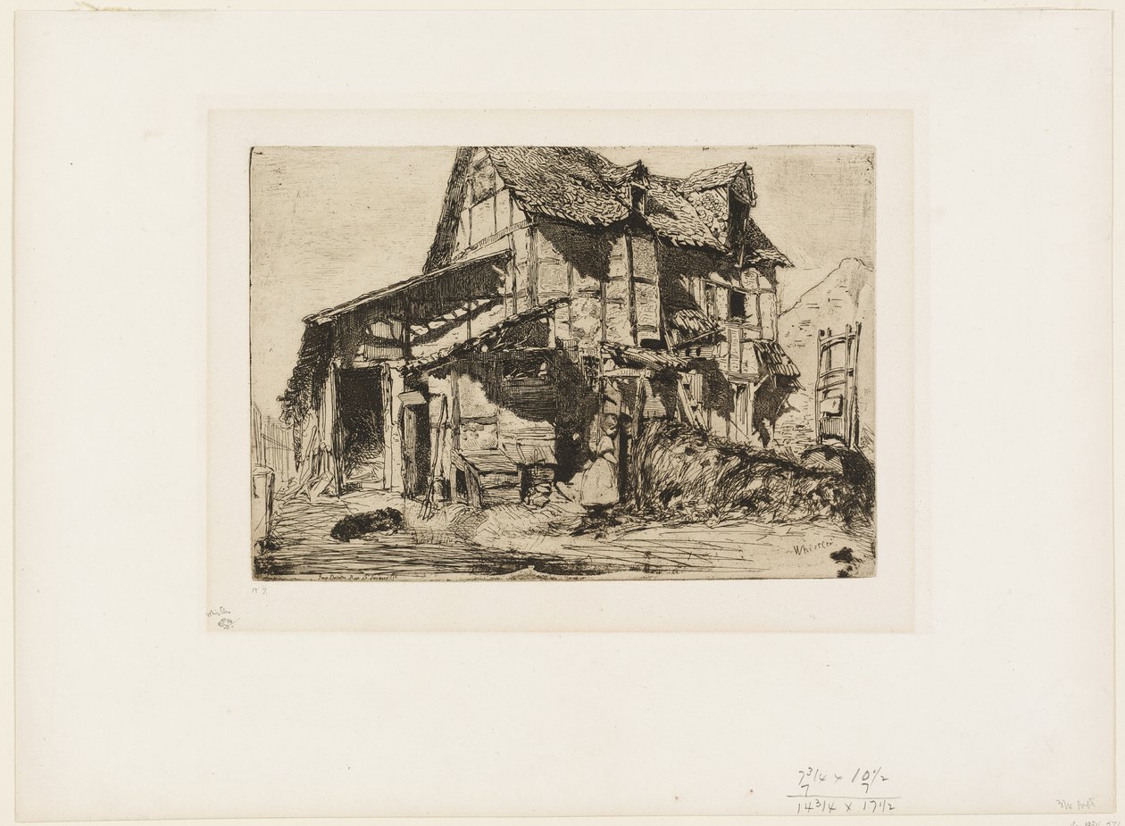 Niebezpieczna Kamienica autorstwa James Abbott McNeill Whistler