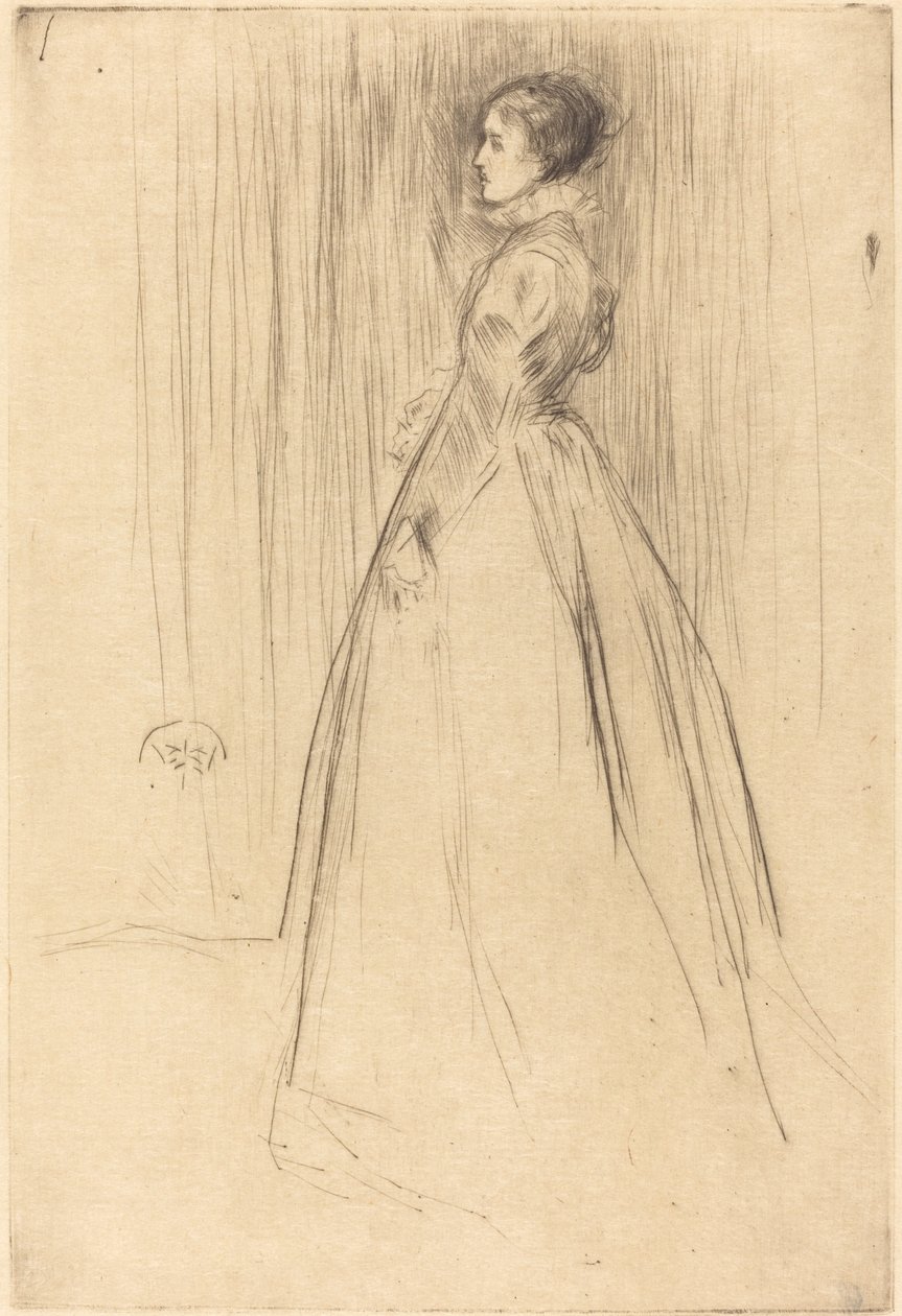 Aksamitna sukienka autorstwa James Abbott McNeill Whistler