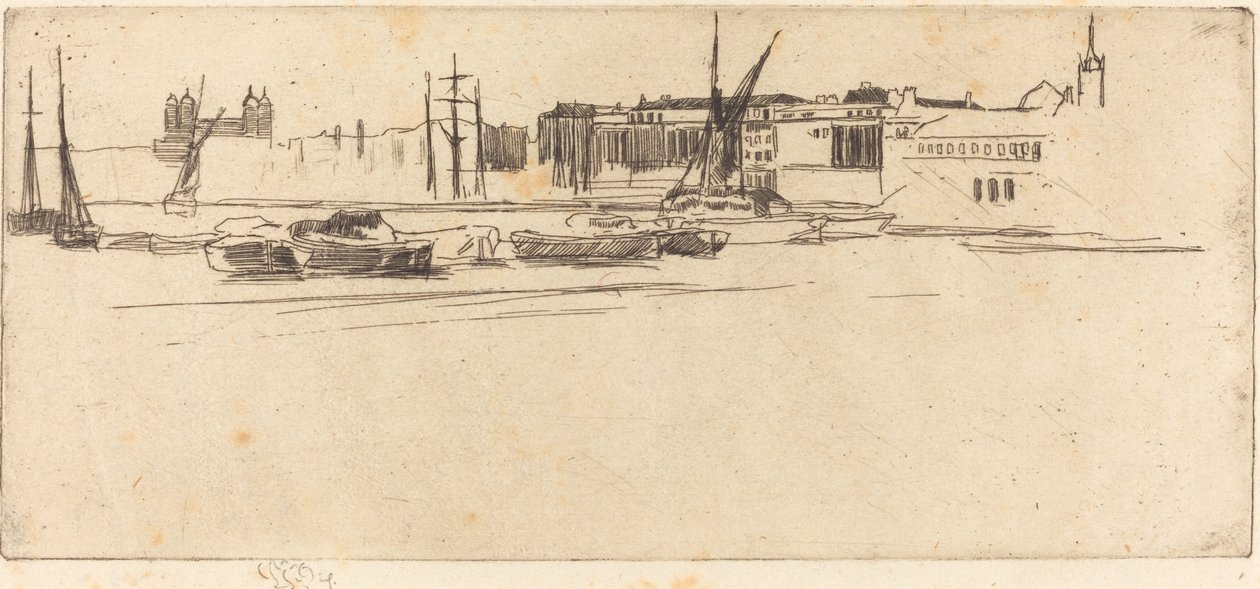 Biała Wieża autorstwa James Abbott McNeill Whistler