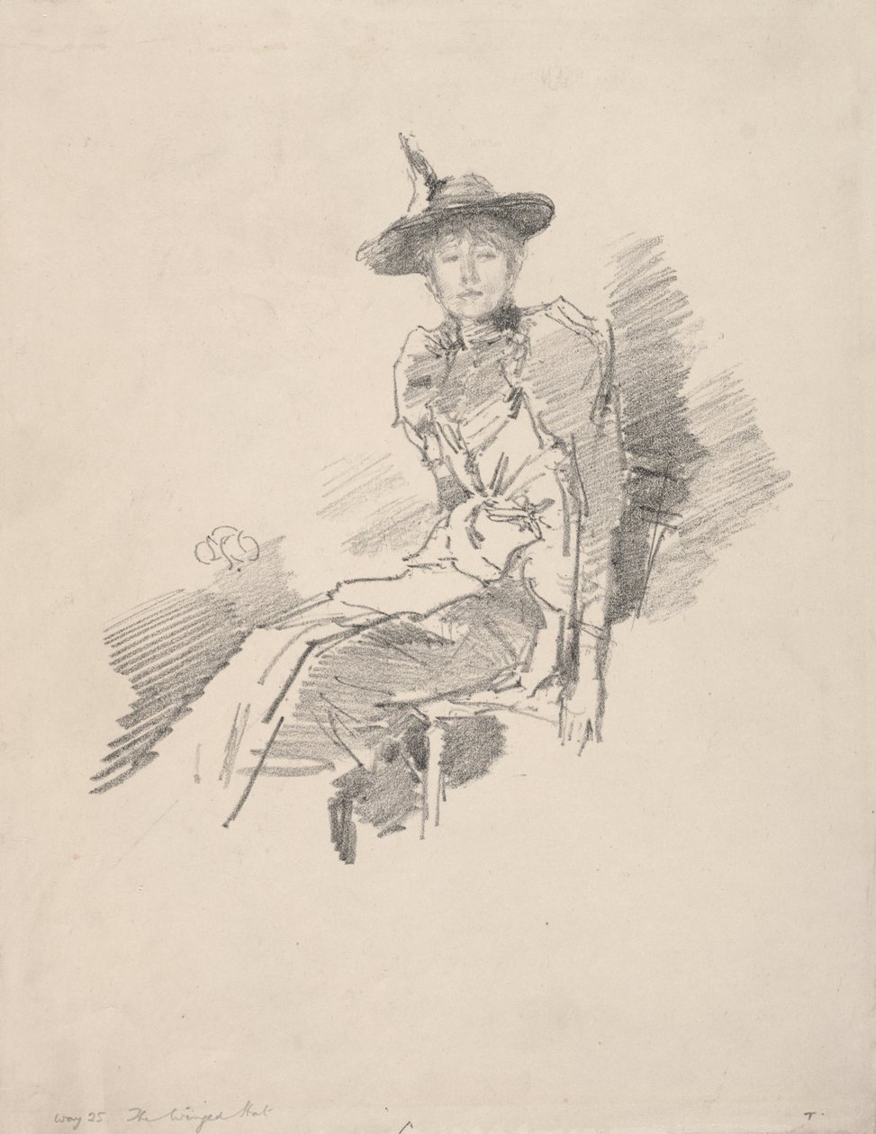 Skrzydlaty kapelusz autorstwa James McNeill Whistler
