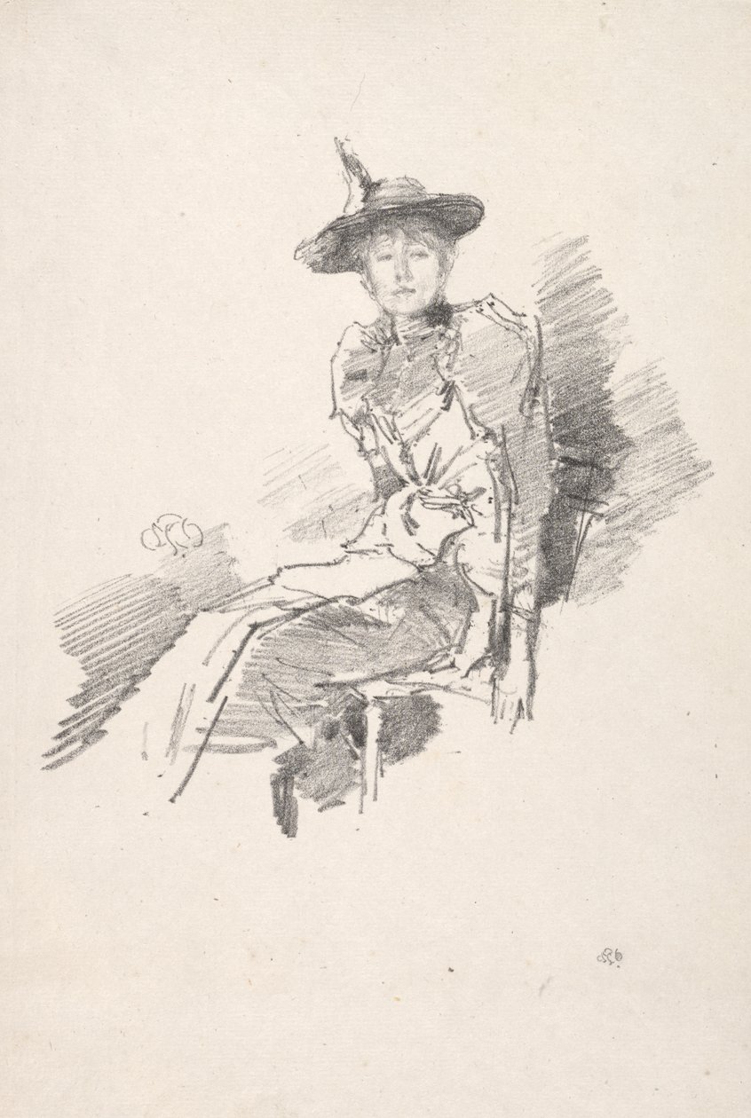 Skrzydlaty kapelusz autorstwa James McNeill Whistler