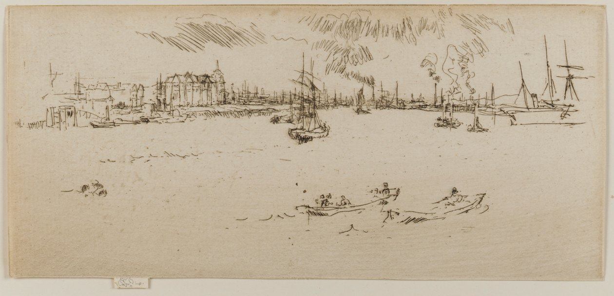 Tilbury autorstwa James Abbott McNeill Whistler