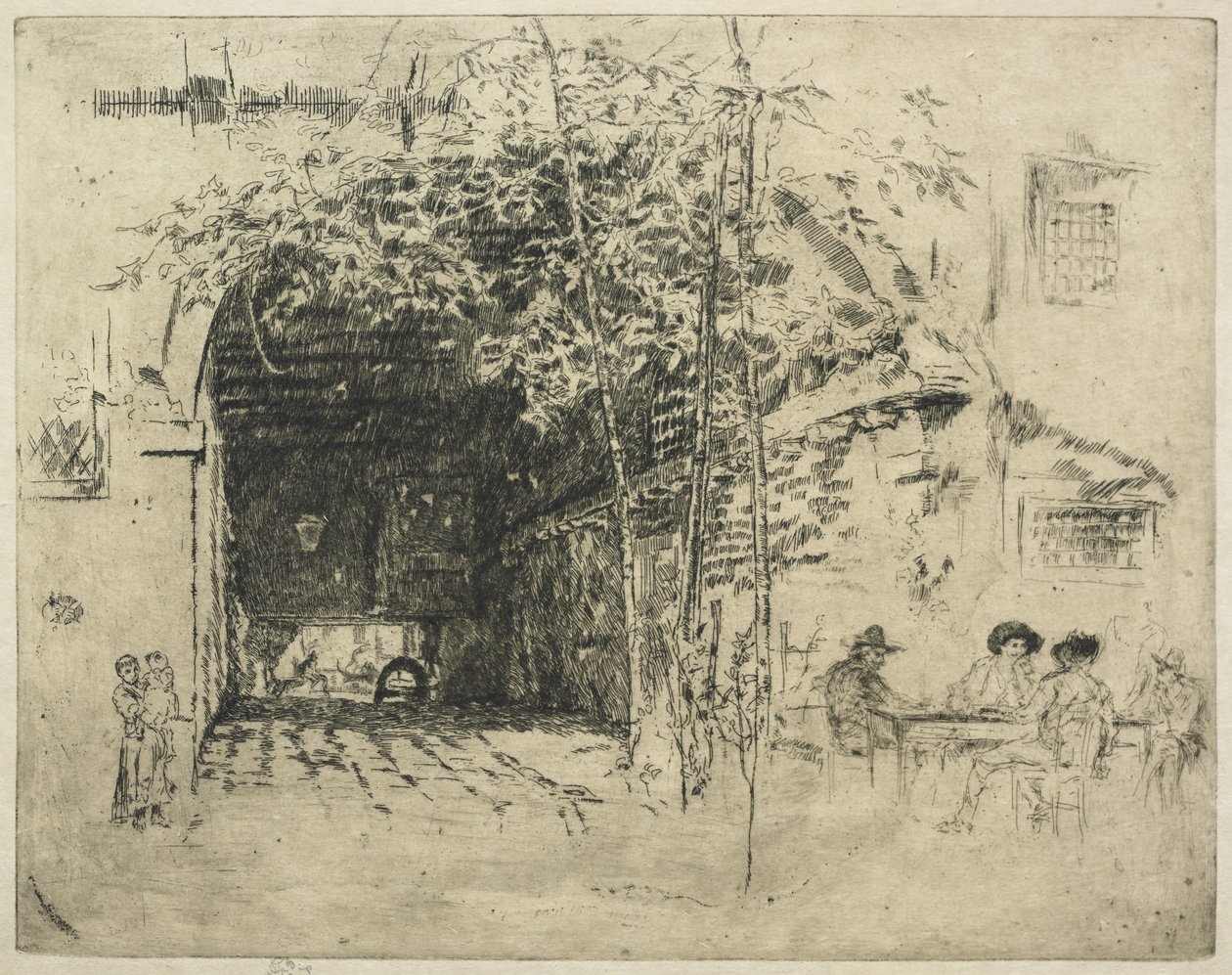 Prom, nr 2 autorstwa James McNeill Whistler