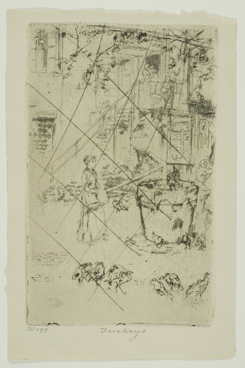 Indyki autorstwa James Abbott McNeill Whistler