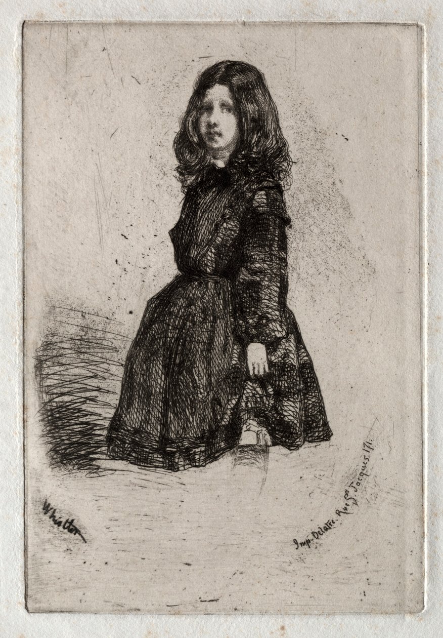 Dwanaście akwafort z natury:  Annie autorstwa James McNeill Whistler