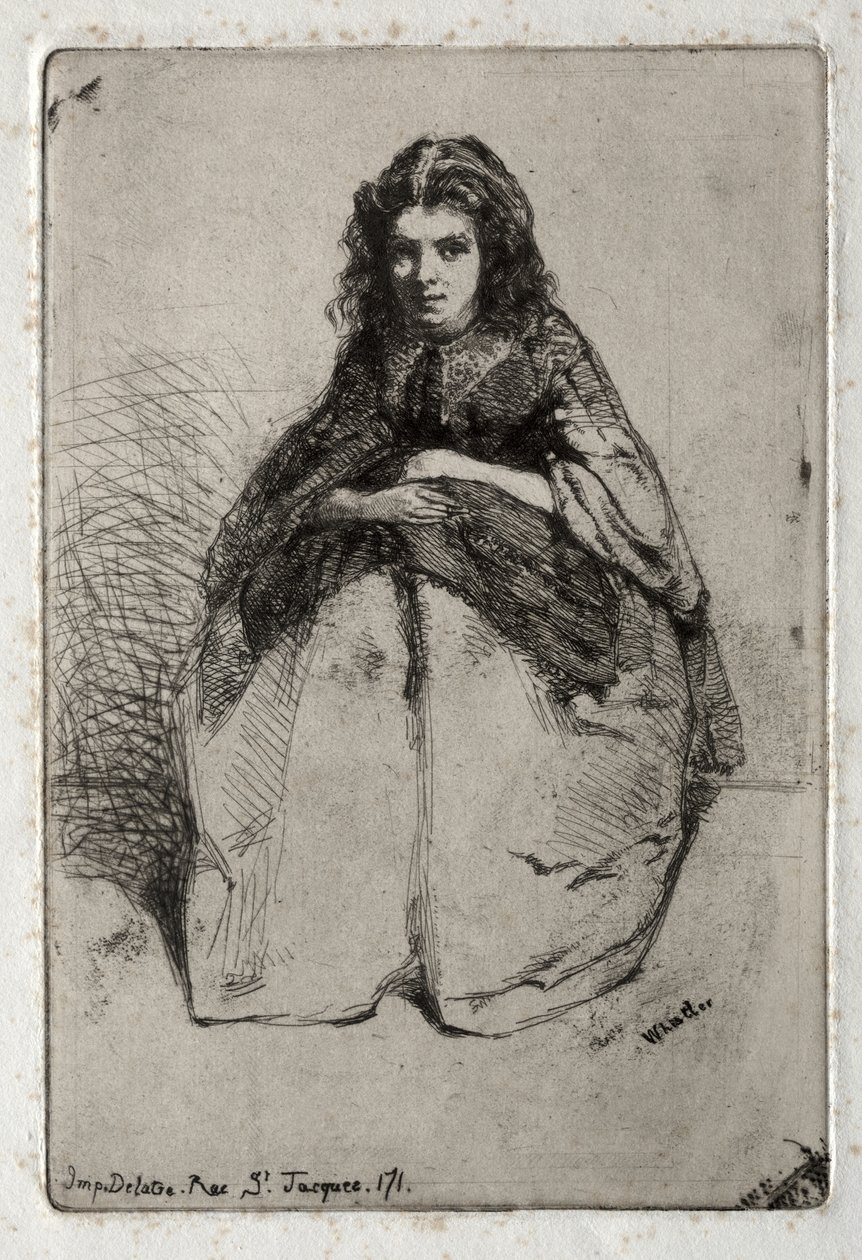 Dwanaście akwafort z natury:  Fumette autorstwa James McNeill Whistler