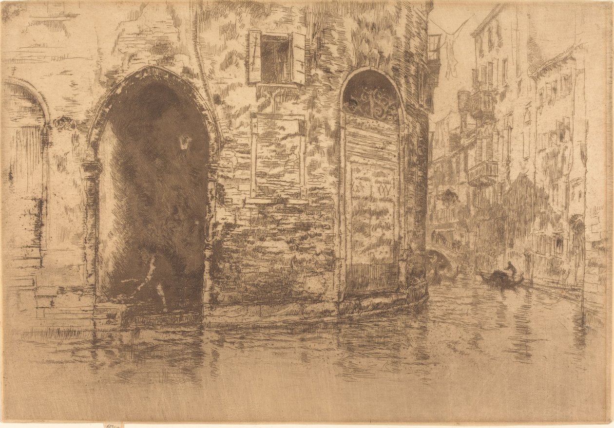 Dwoje drzwi autorstwa James Abbott McNeill Whistler