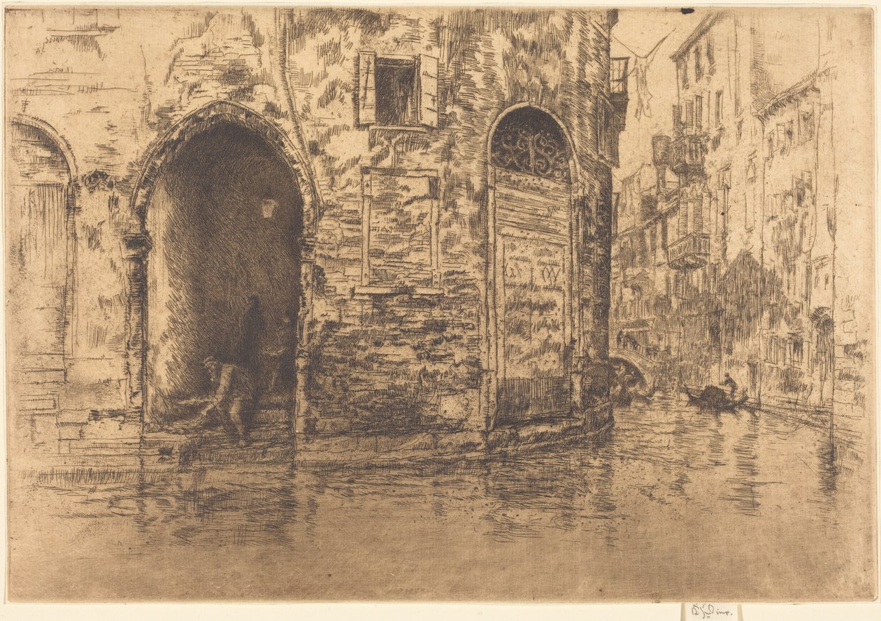 Dwa wejścia autorstwa James McNeill Whistler
