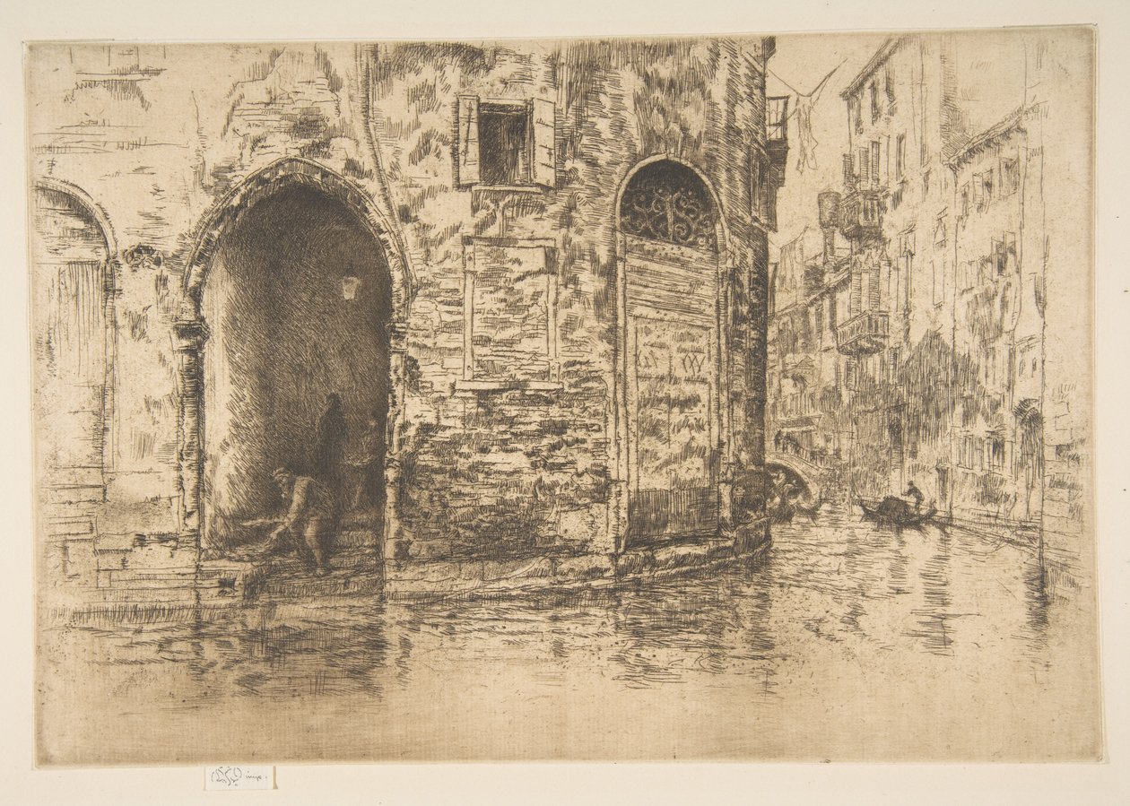 Dwa wejścia autorstwa James McNeill Whistler