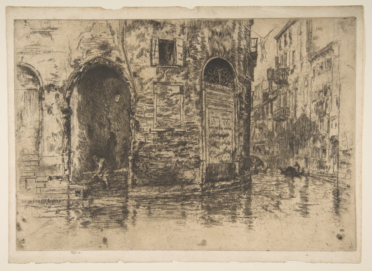 Dwa wejścia autorstwa James McNeill Whistler