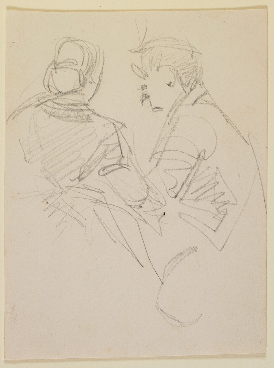 Dwie postacie autorstwa James Abbott McNeill Whistler