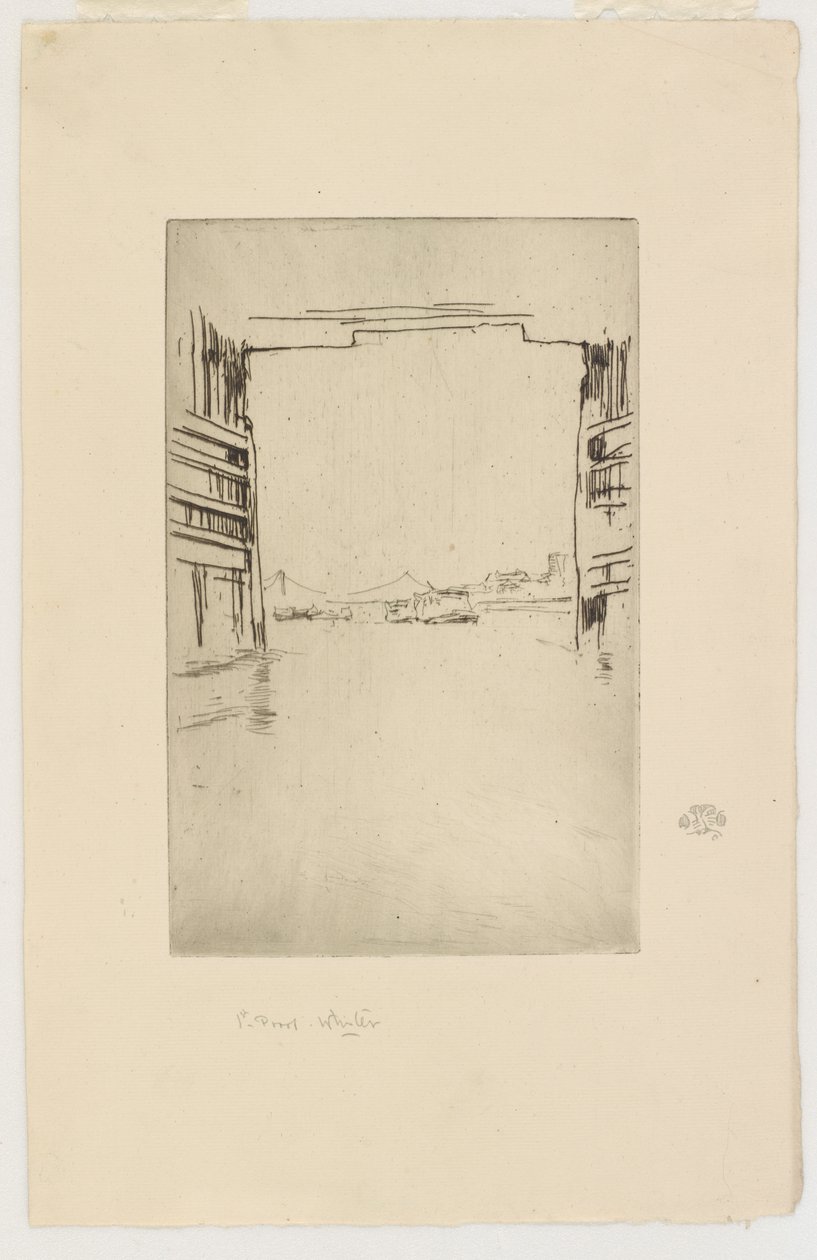 Pod starym mostem Battersea autorstwa James Abbott McNeill Whistler
