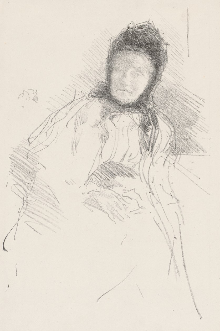 Niedokończony szkic Lady Haden autorstwa James Abbott McNeill Whistler