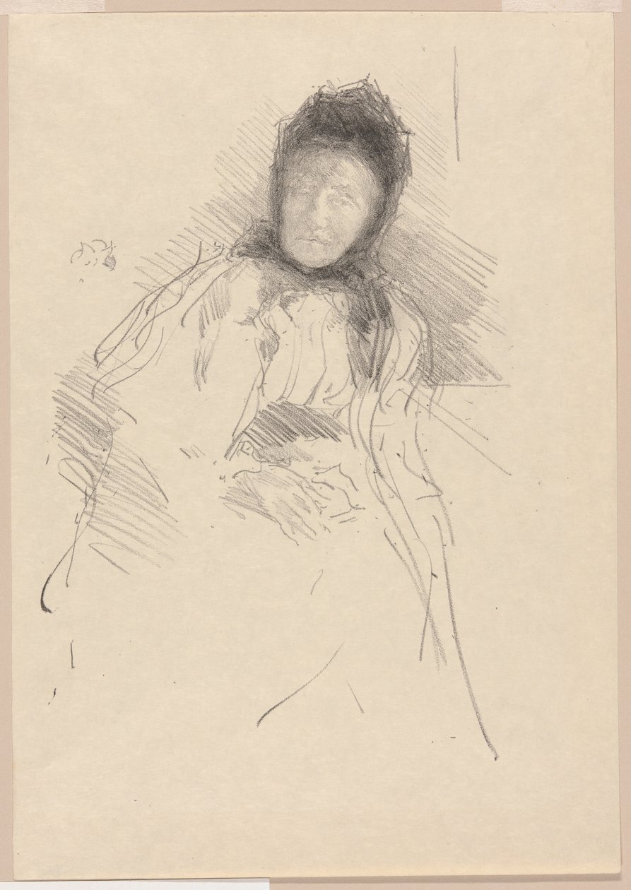 Niedokończony szkic Lady Haden autorstwa James Abbott McNeill Whistler