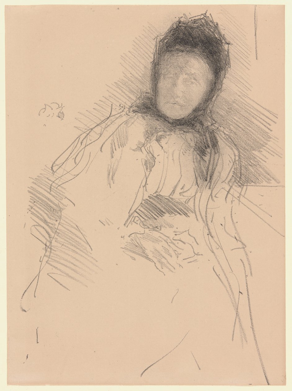 Niedokończony szkic Lady Haden autorstwa James McNeill Whistler