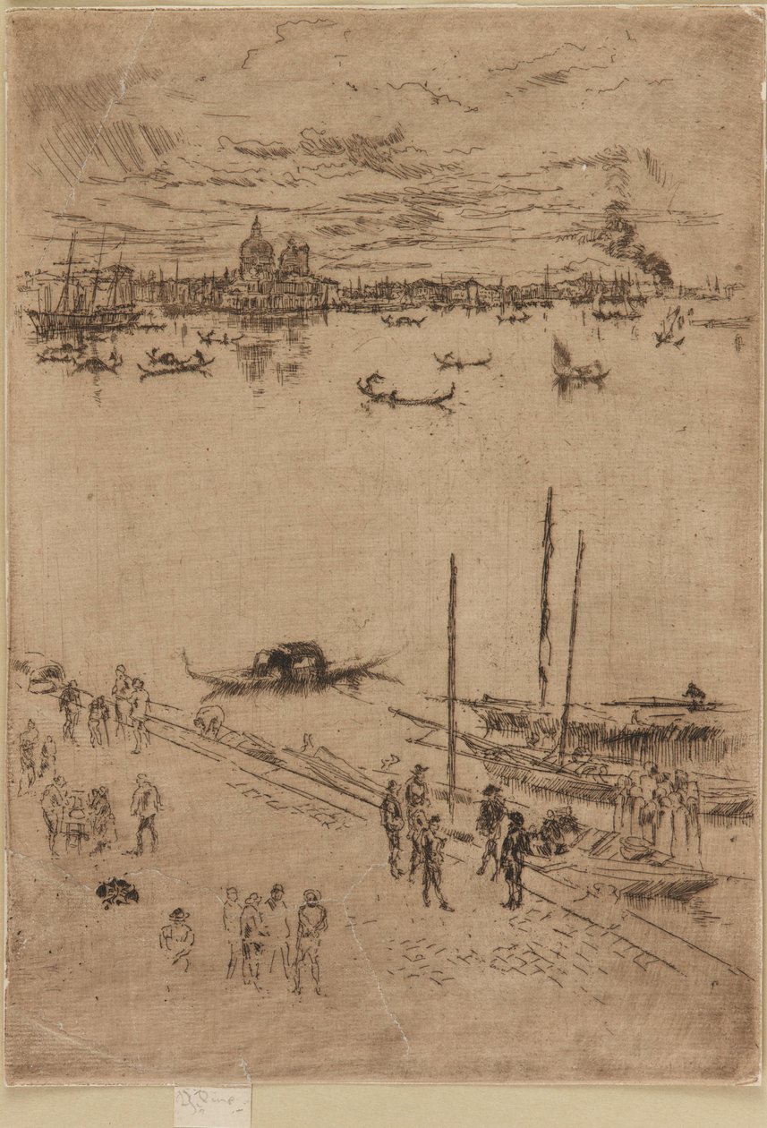 Pionowa Wenecja autorstwa James Abbott McNeill Whistler