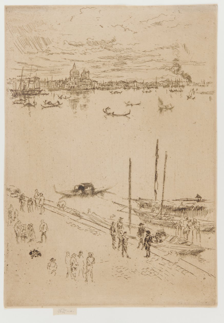 Pionowa Wenecja autorstwa James Abbott McNeill Whistler