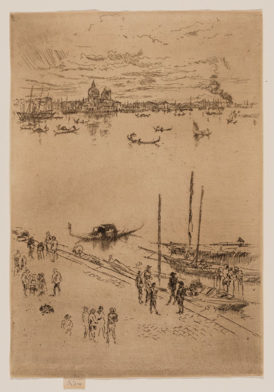 Pionowa Wenecja autorstwa James Abbott McNeill Whistler