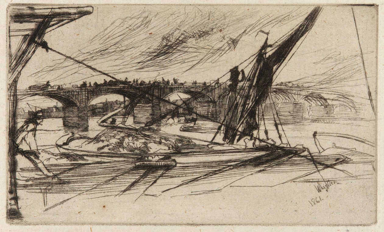 Most Vauxhall autorstwa James Abbott McNeill Whistler