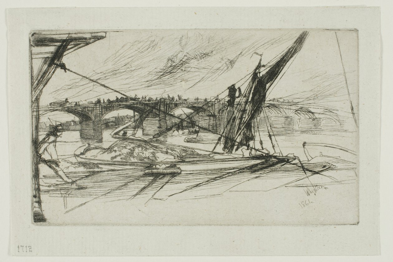 Most Vauxhall autorstwa James Abbott McNeill Whistler