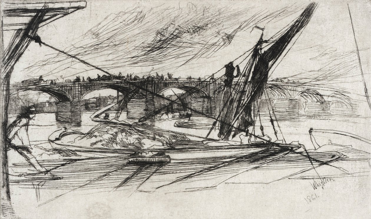 Most Vauxhall autorstwa James McNeill Whistler