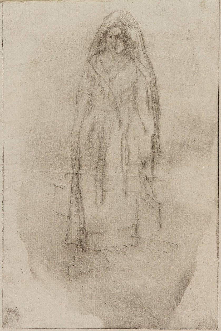 Wenecki przewoźnik wody autorstwa James Abbott McNeill Whistler