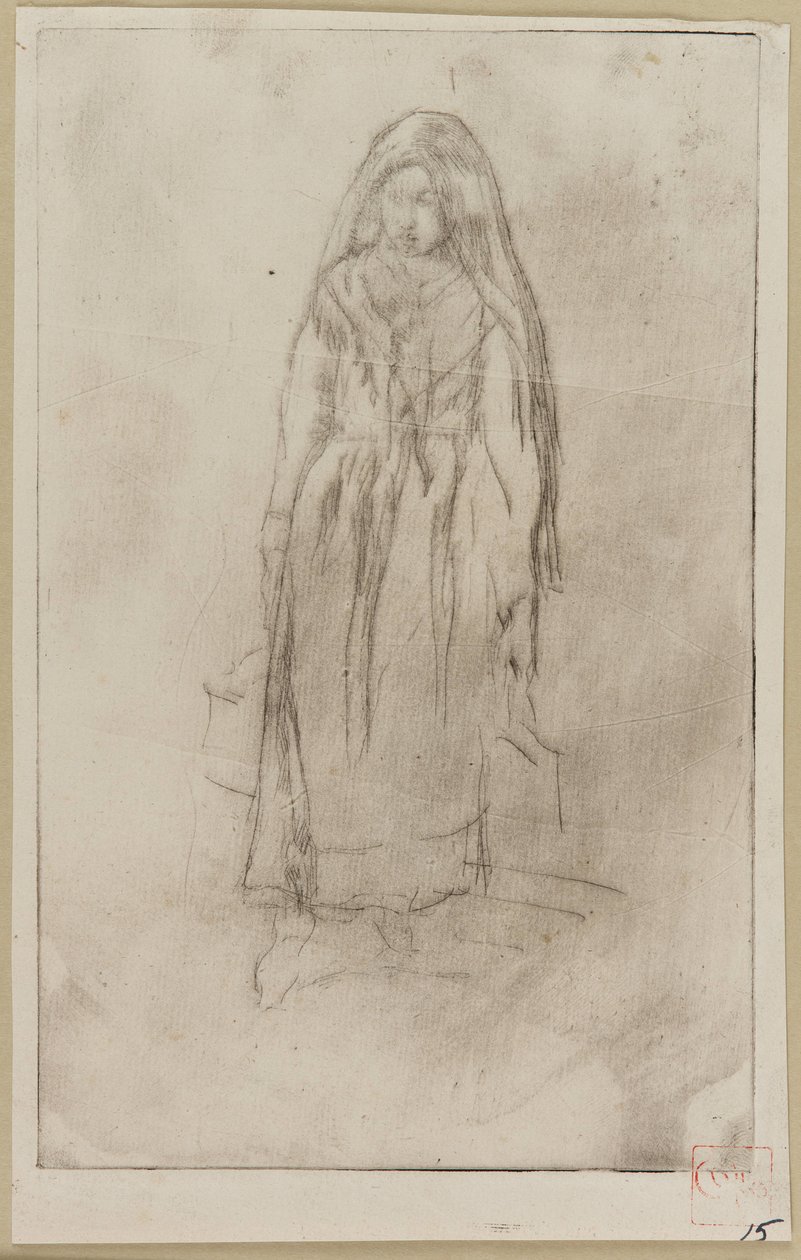 Wenecki przewoźnik wody autorstwa James Abbott McNeill Whistler