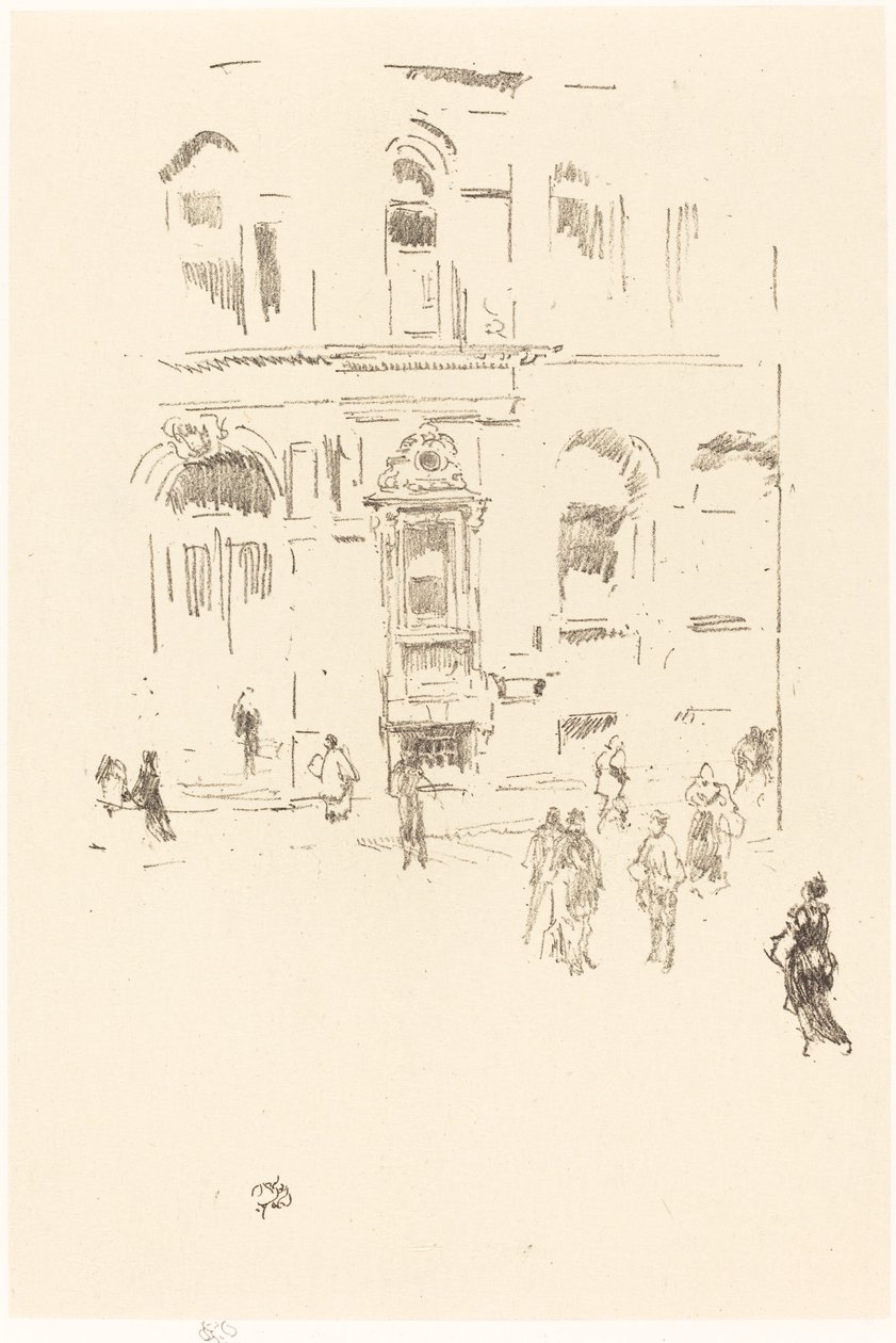 Klub Zwycięstwa autorstwa James Abbott McNeill Whistler