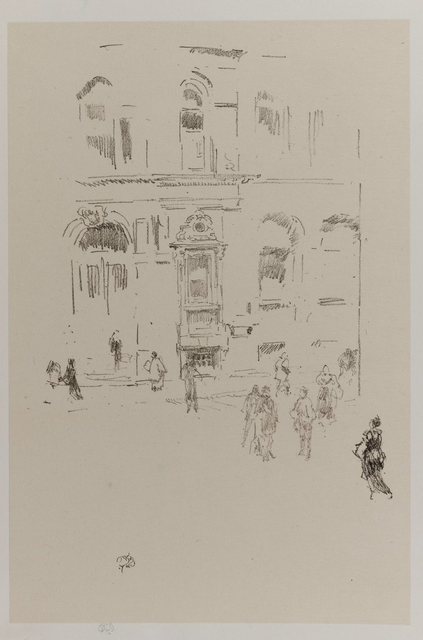 Klub Zwycięstwa autorstwa James Abbott McNeill Whistler