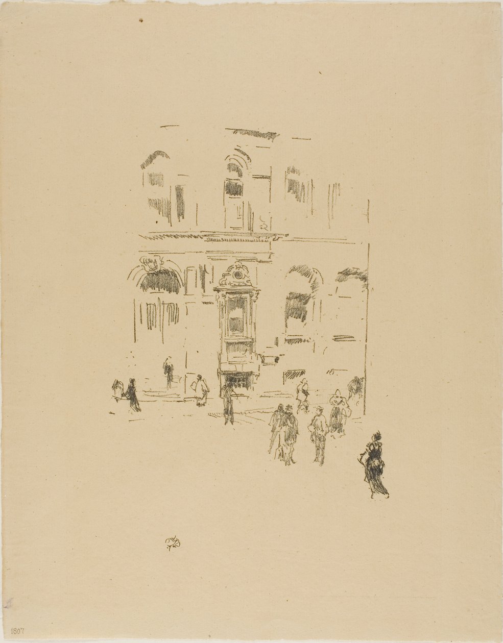 Klub Zwycięstwa autorstwa James Abbott McNeill Whistler
