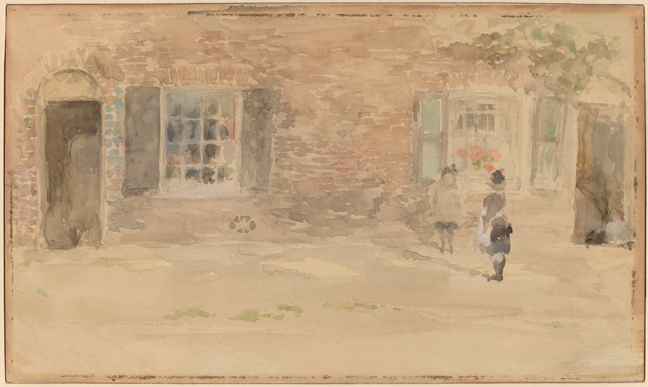 Wiejski sklep, Chelsea autorstwa James Abbott McNeill Whistler