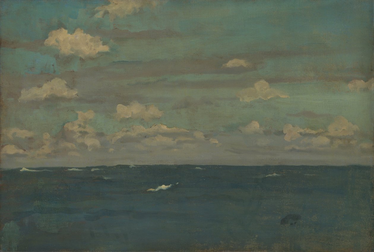 Fiolet i srebro - głębiny morskie autorstwa James McNeill Whistler