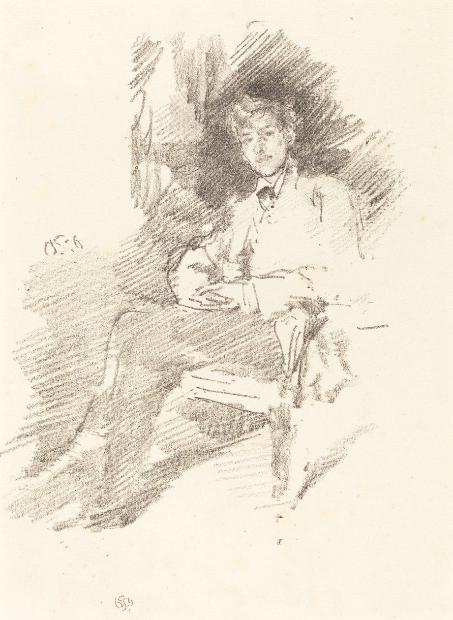 Waltera Sickerta autorstwa James Abbott McNeill Whistler