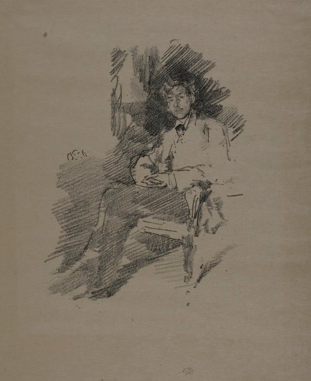 Waltera Sickerta autorstwa James Abbott McNeill Whistler