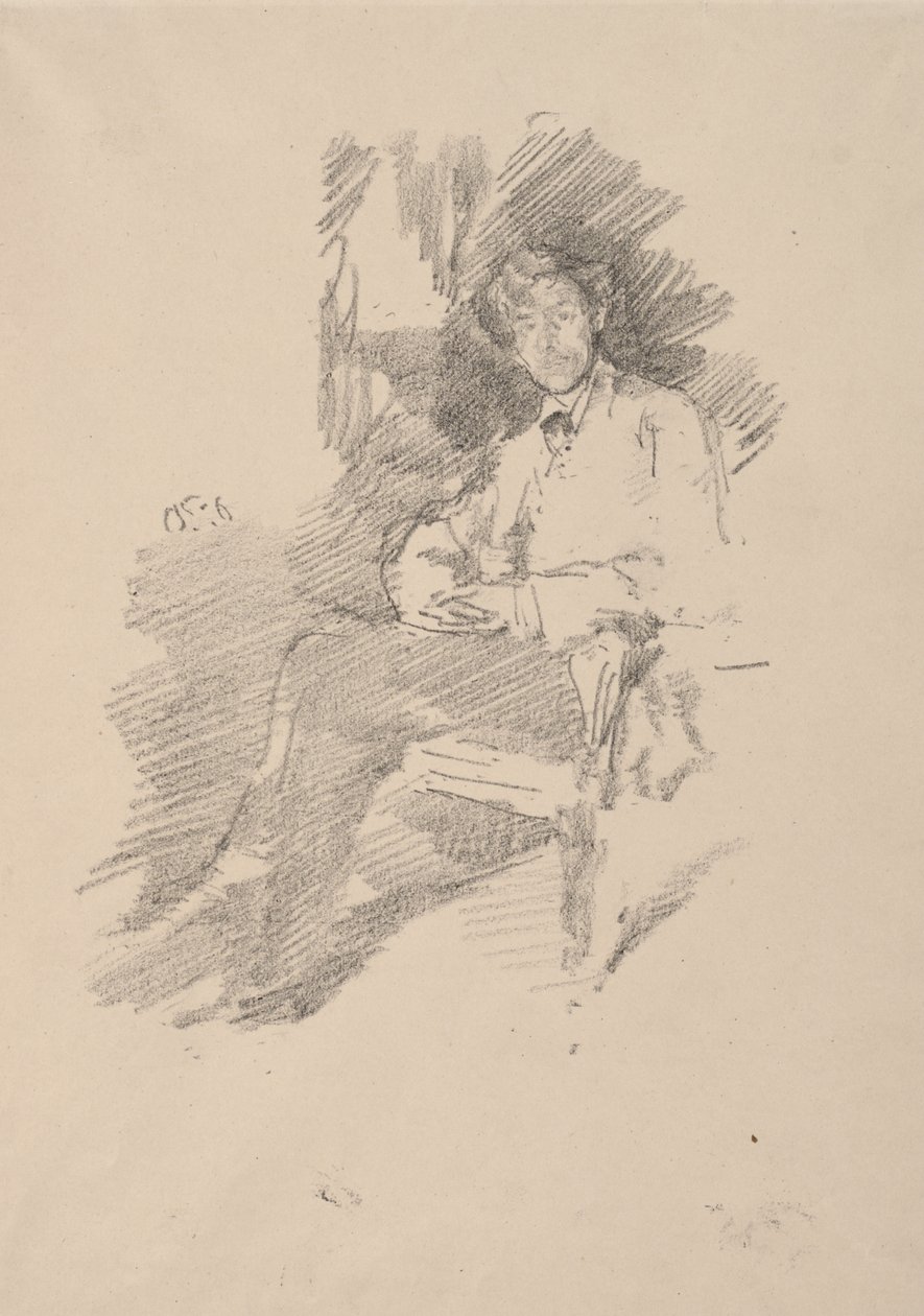 Walter Sickert autorstwa James McNeill Whistler